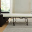 Canapé-lit rembourré 57 po avec matelas en mousse à mémoire de forme Thaminah-647834478