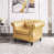 Gold Faux Leather
