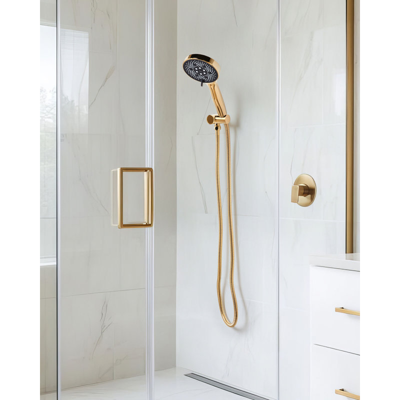 Shower Head and Hose Kit ICHMA, Gold