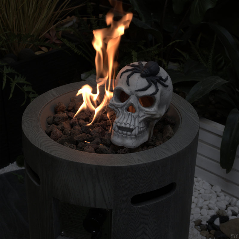 Crâne de démon, convient au foyer extérieur et au foyer, décoration d'Halloween