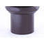 Tabouret rond en fer avec base