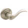 Wave Keyed (Entry) Door Lever with Rosette
