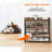 24 Pair Shoe Rack 6-Tier for Footwear Book Flowerpots with Storage Box