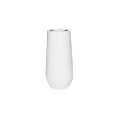 Round Tapered Fiberstone Planter