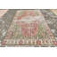 Grand tapis turc rétro idéal pour accentuer votre espace de vie avec ses motifs complexes et ses teintes chaudes