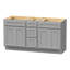 Base de meuble-lavabo double 60 po seulement-96631520