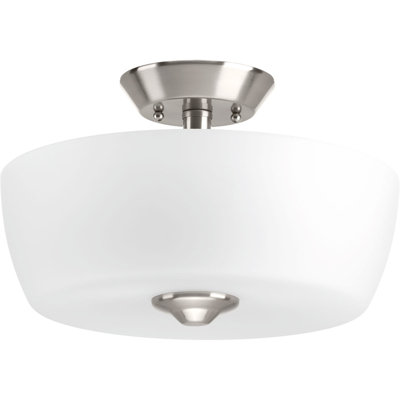 Lustre bol simple à 2 lumières Devi