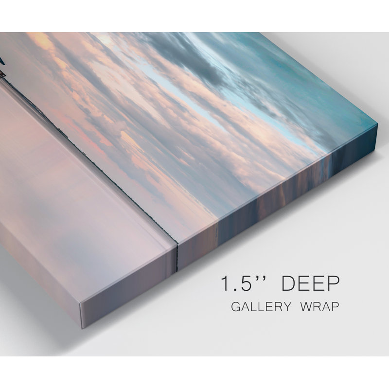 Harbour Sunset - Impression sur toile tendue, H 18 po x l 12 po x P 1 po