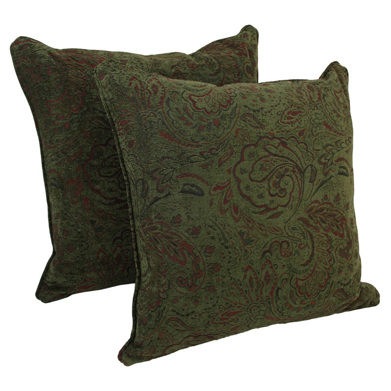 Coussin en chenille Sicily