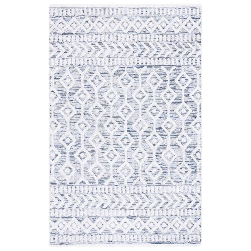 Tapis géométrique Buz Performance, Rectangle 5 pi x 7 pi 7 po