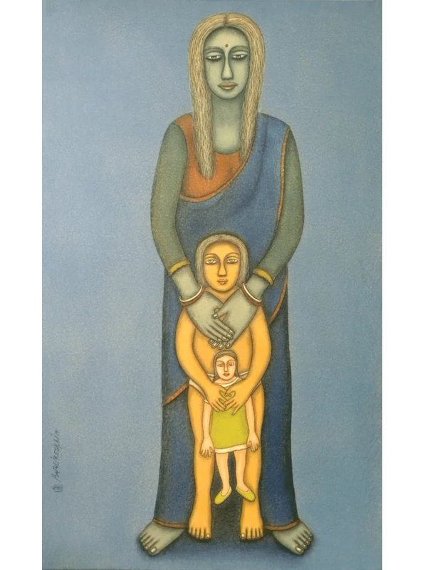 Mother & child with a doll