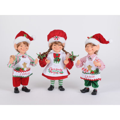 Sugar Rush Elf Figurines and Collectibles -  Karen Didion Originals, CC09-23