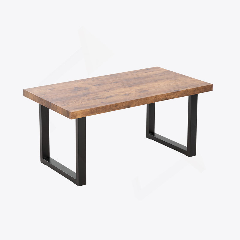 Coffee Table with Metal Legs