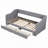 Extendable Upholstered Daybed with Two Drawers-2120305239
