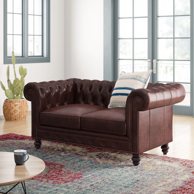 Finbarr Upholstered 66'' Loveseat