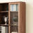 Modern Simple Classic Solid Wood Display Cabinet