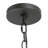 4 - Light Matte Black Lantern Pendant
