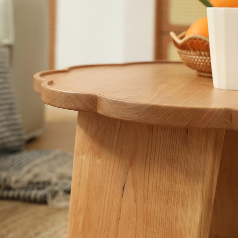 Simple Solid Wood Coffee Table