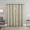 Sun Zero Isidora Velvet Magnetic Closure 100% Blackout Grommet Curtain Panel