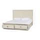Oakes Solid Wood Panel Storage Bed