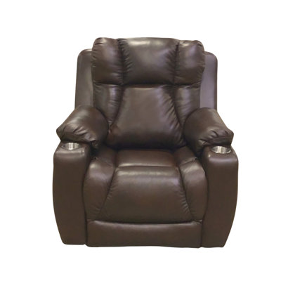 Challenger Leather Power Headrest Big Man
