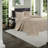 Comfortable Khaki Reversible King Bedding Sets For Home Use