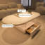 Table basse ovale en acrylique-102698729-102698730