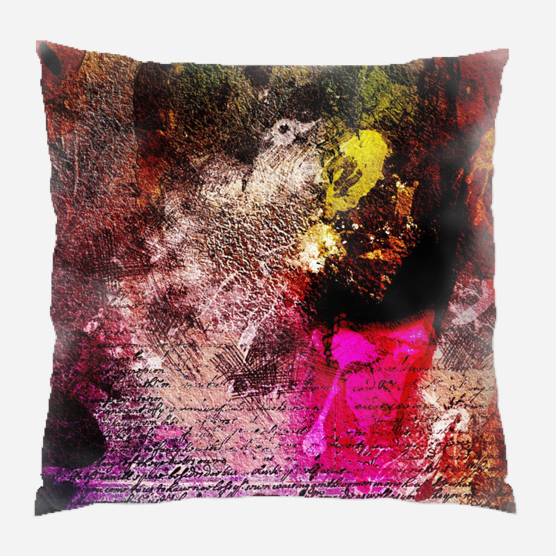 Coussin décoratif Rossini, Microsuède, Intérieur