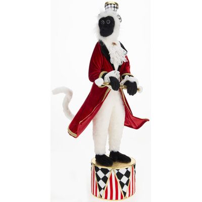 Singe avec tambour - 29,5 pouces