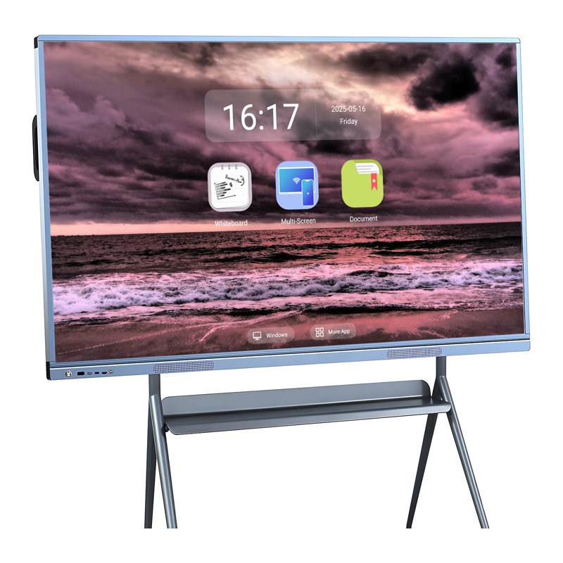 JYXCN Smart Board, tableau blanc interactif 86 pouces, ordinateur à écran tactile tout-en-un avec double système et partage de nuage - parfait pour la salle de classe, le bureau et les présentations?