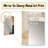 Abstract Beige Gold Road Collage IV - Abstract Collages Wall Mirror, Beige Decorative Mirror, Printed Metal Art-5076031