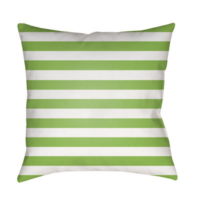 Striped Outdoor Throw Pillow