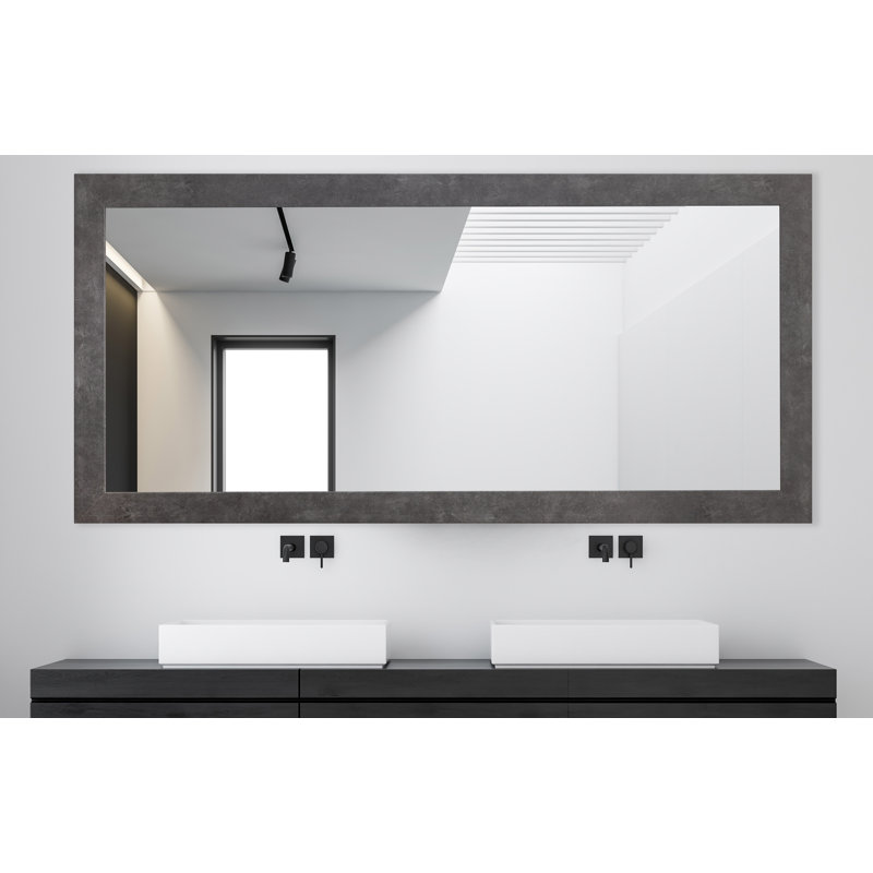 Miroir de salle de bain Alacazar, 35,5 po x 79 po