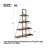 Modern 4-Tier A-Shaped Ladder Bookshelf – Freestanding Metal Frame Bookcase, Display & Storage Organizer Rack for Living Room, Bedroom, Home Office – Tall & Sturdy – White-1784465501