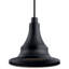 Luminaire suspendu d'extérieur noir à 1 ampoule Gobin-1636563722