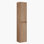 Armoire latérale de salle de bain 12 po, 2 portes à fermeture douce, fixation flottante, 12 * 2