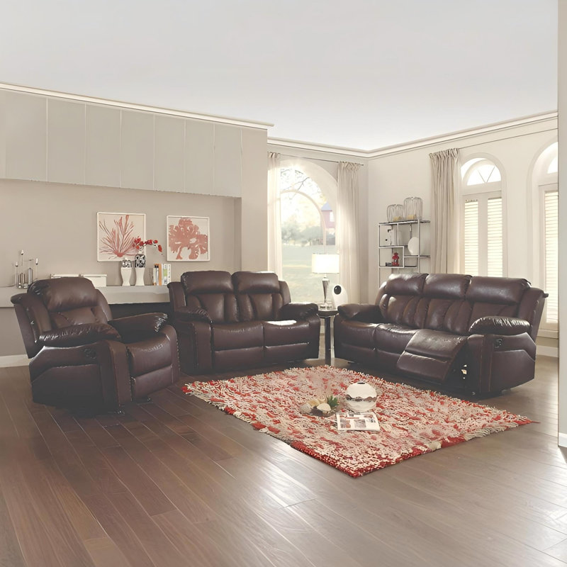 Canapé inclinable Glory Furniture, Brun