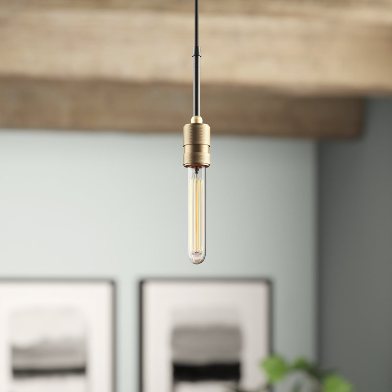 Luminaire suspendu pour une seule ampoule 1 lumières Jarratt, Ampoule non incluse