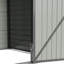 8x5.7FT Metal Apex Roof Garden Storage Shed