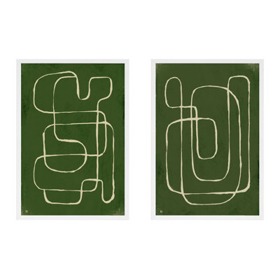 Line Works Painting by StudioM