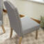 Ensemble de 2 chaises Parson rembourrées en bois massif Mod Urban Style