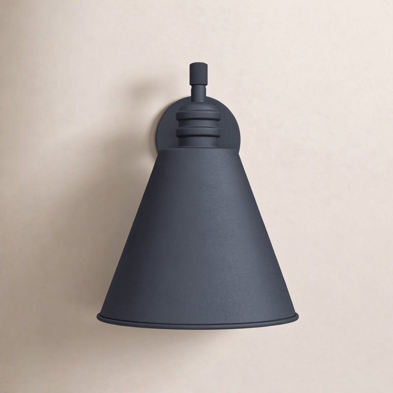 Cidni Swing Arm Sconce, Black