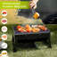 ROYALFORD 35cm W Portable Charcoal Grill