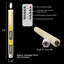 LED Taper Candles with Remote, Battery Operated Flameless LED Candles Flickering with Timer, Real Wax Electric Fake Candle for Home Wedding Christmas Decoration Mother’s Day Gifts