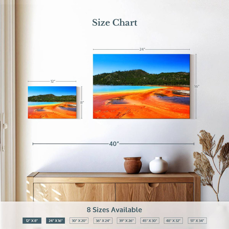 Grand printemps prismatique Alvord Dazzling, H 16 po x l 24 po