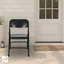 Bernadine Metal Stackable Folding Chair Folding Chair Set-98689533