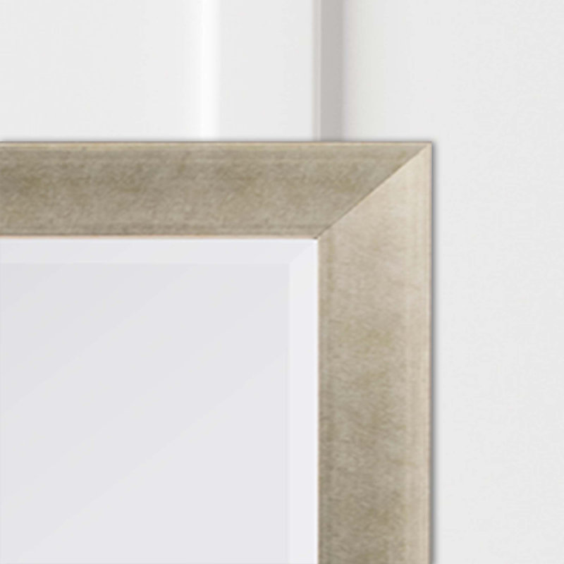 Bernice Flat Wall Mirror, 33" x 27"