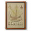 Antique Ship Plan I, toile encadrée de qualité supérieure - prête à être accrochée-1262256592