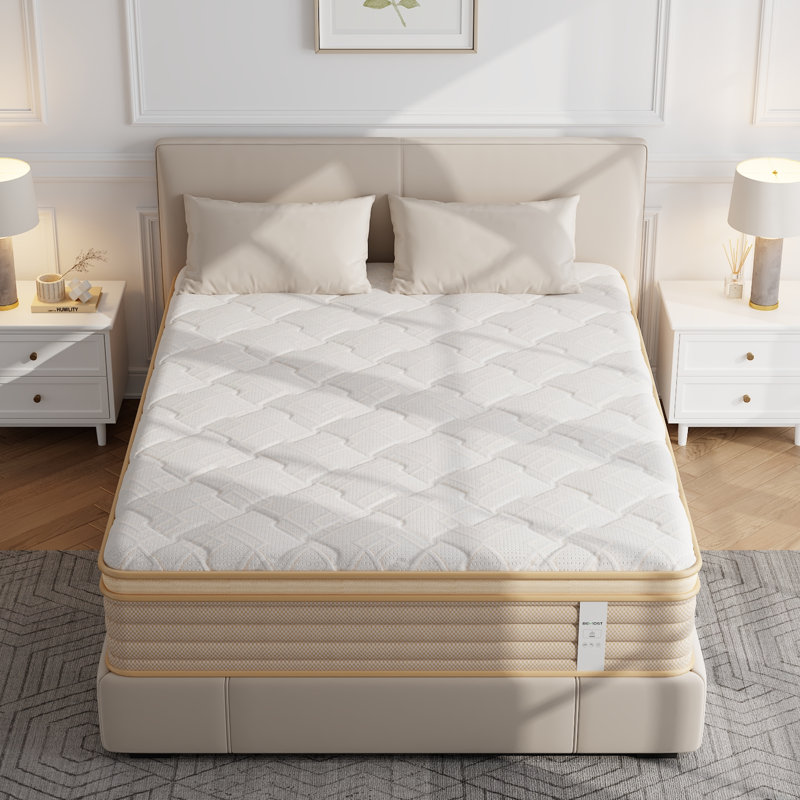 8 in Queen Memory Foam Hybrid Mattress in a Box, Pocket Springs for Motion Isolation, 8", Queen