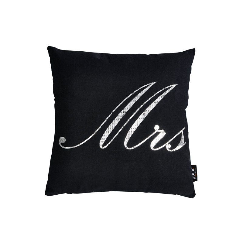 Stone Square Throw Cushion, Silver